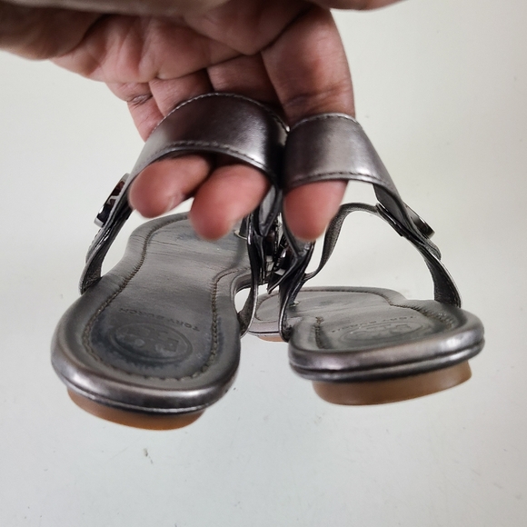 Tory Burch Minnie Travel Slingback Sandals Size 7.5 - Picture 7 of 8